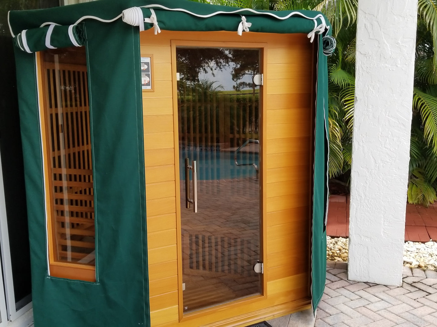 sauna cover for outdoors