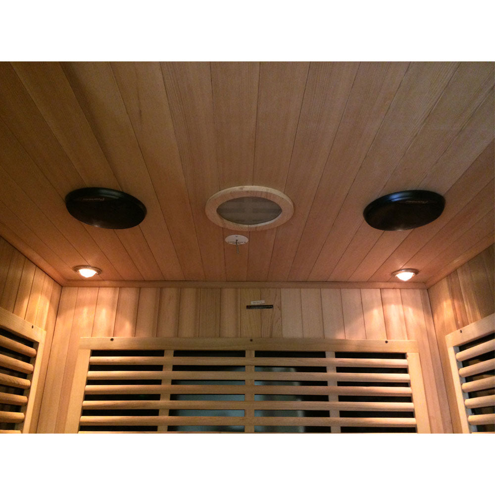 rocky mountain saunas 2 person aspen sauna roof cap