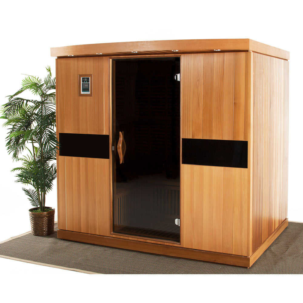 rocky mountain saunas 2 person montana sauna exterior right side