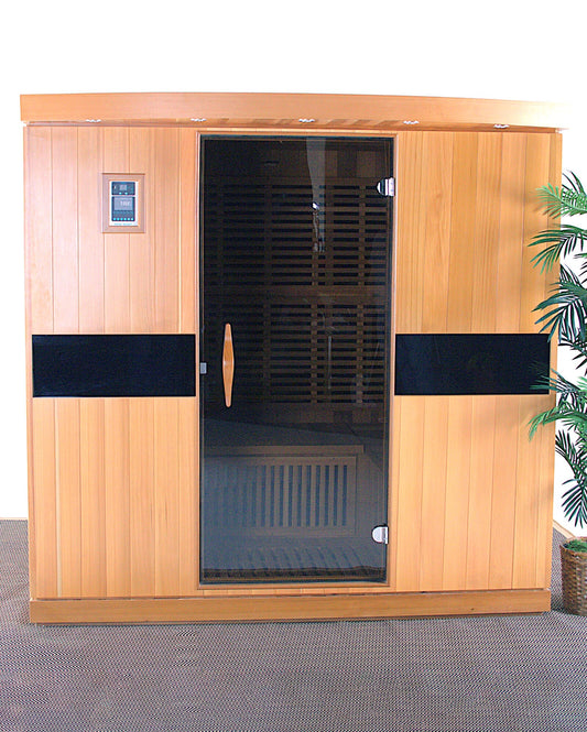 rocky mountain saunas 2 person montana sauna front exterior