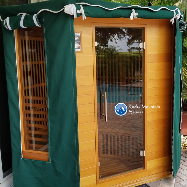 Steam Sauna protected with SEAL-ONCE NANO